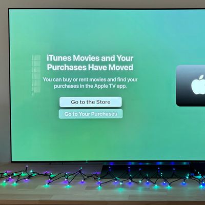 apple tv itunes purchases