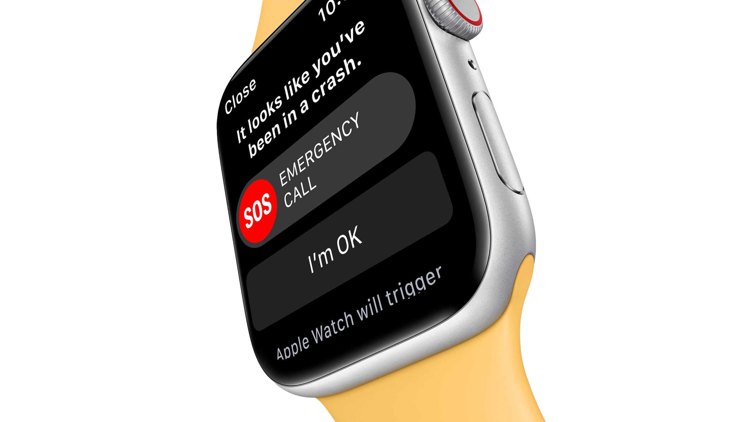 apple watch se crash detection