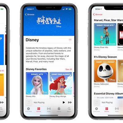 disney apple music