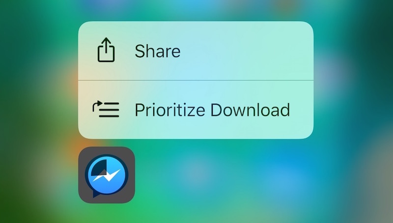 ios 10 prioritize download twitter