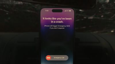 iPhone 14 Car Crash Detection