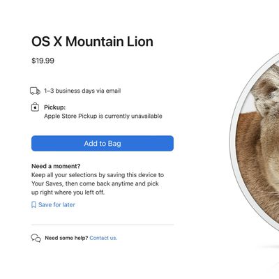 os x mountain lion disc page