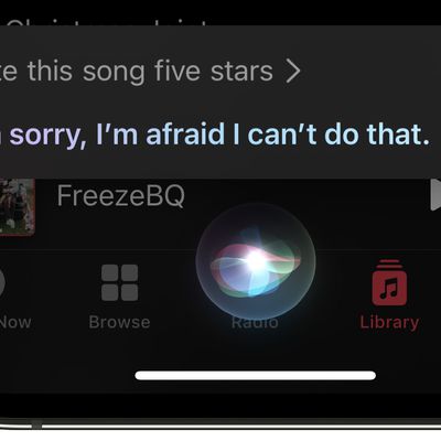 siri not rating songs