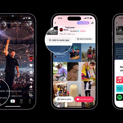 tiktok add to apple music