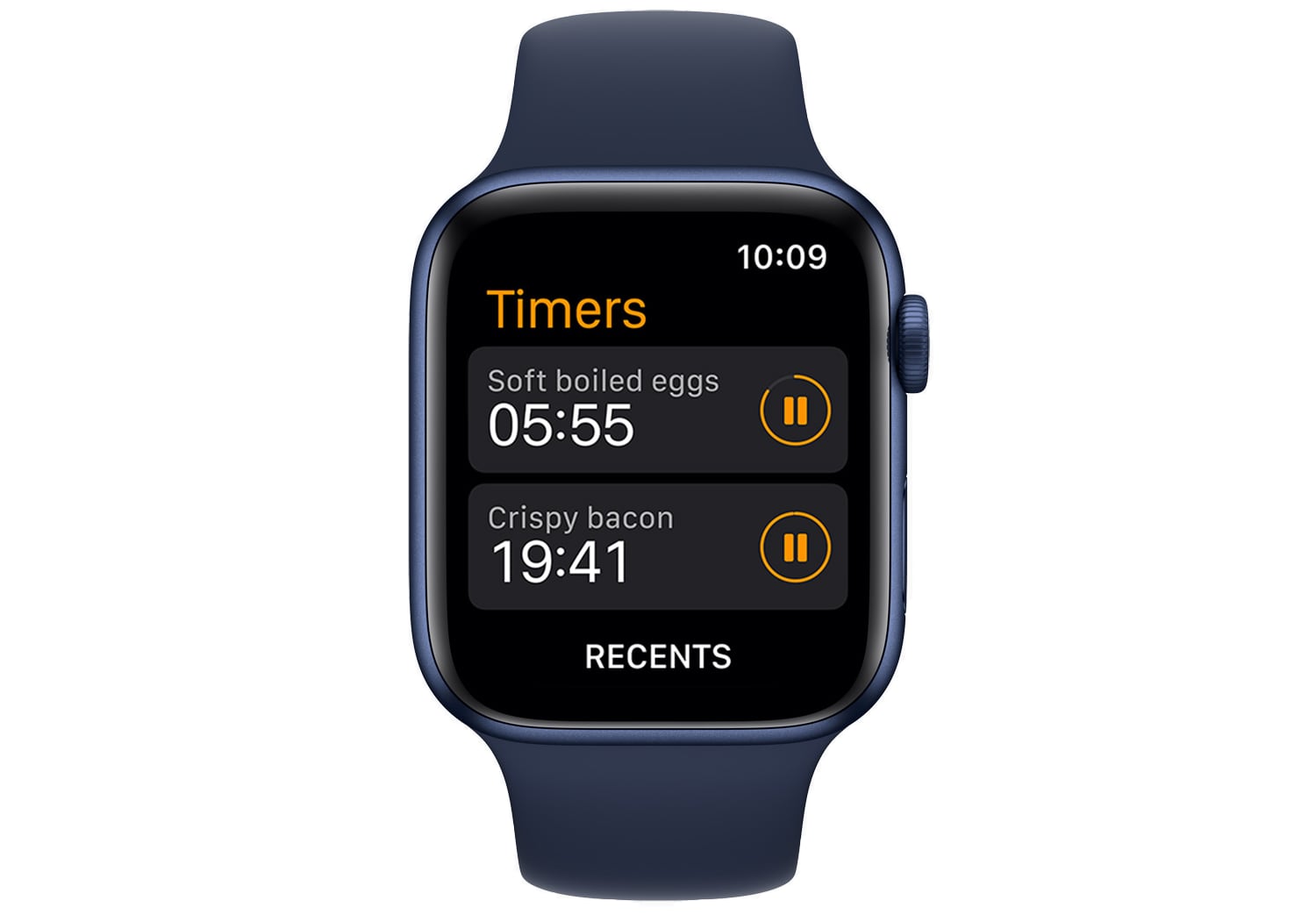 watchos 8 multiple timers